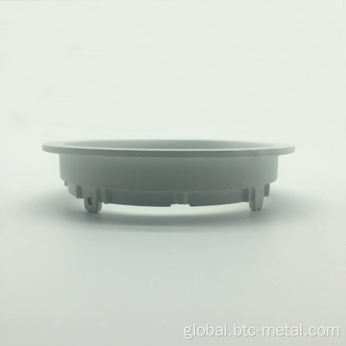  Led Light Cover Parts LED Aluminum Lamp Housing Cover Supplier